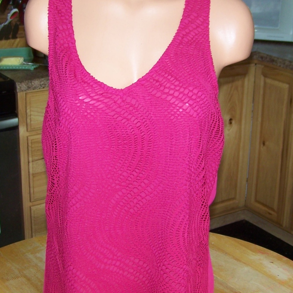 Top and skirt set from Maurices, dark pink